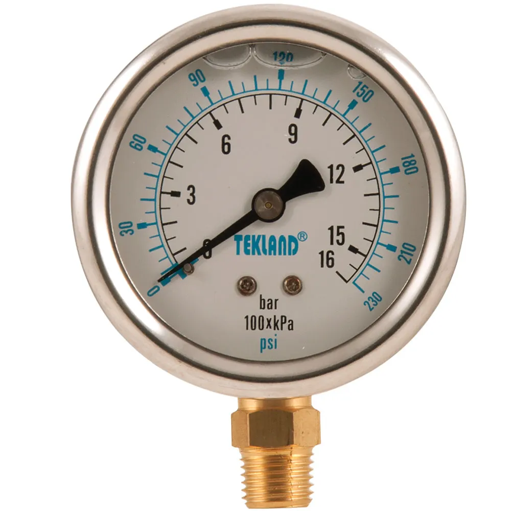 SONSBEEK 0-230psi 1/4inch 63mm Air Pressure Gauge 190B6304230LF