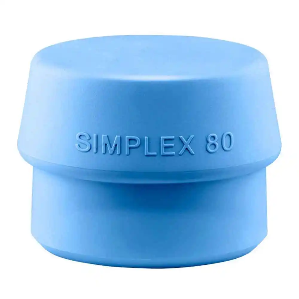 HALDER 1pk 80mm Insert Mallet TPE Soft Tips - Blue 3201.08