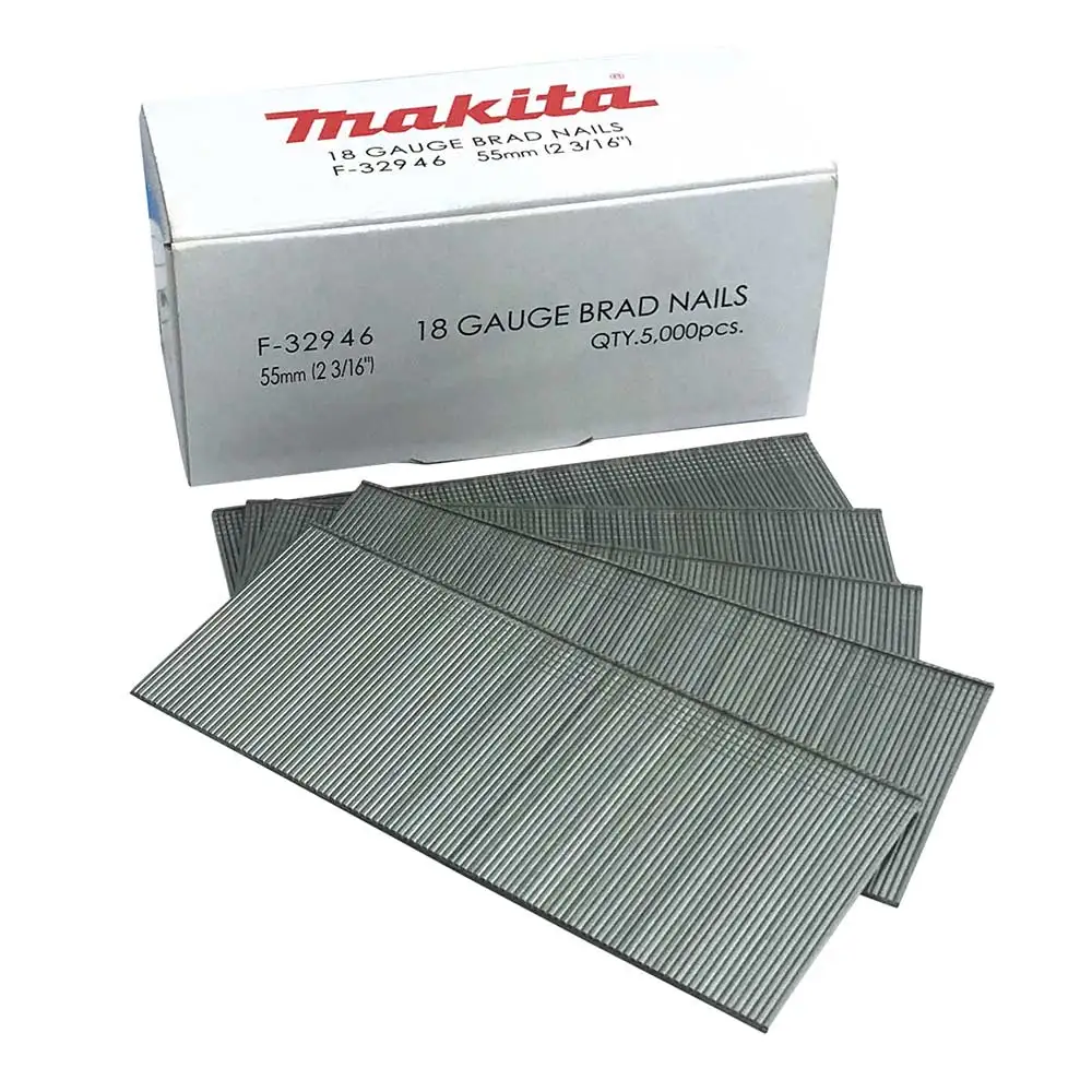 MAKITA 55 x 1.2mm EG 18GA C1 Nail Brad 5000Box F32946