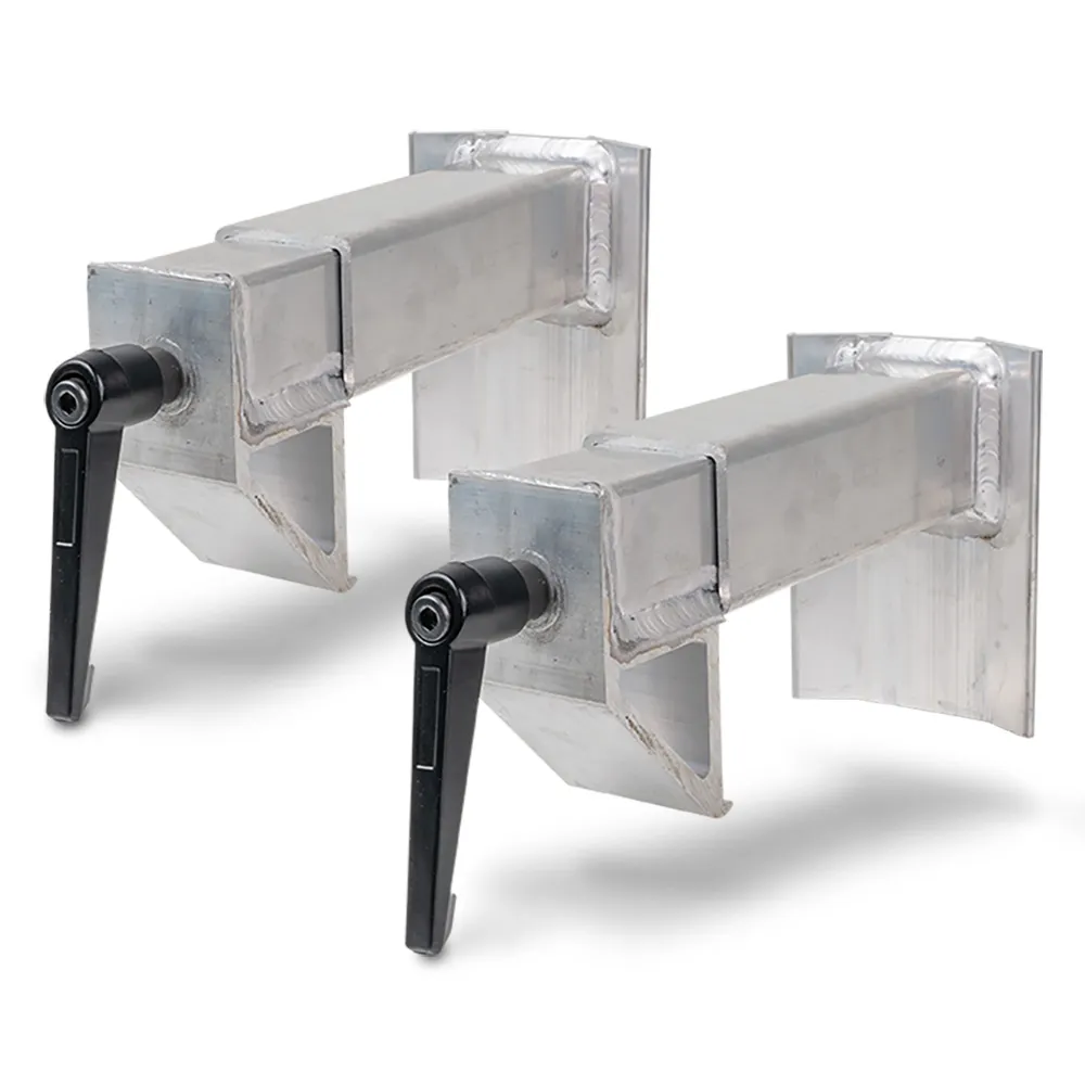 DETROIT Mitre Saw Bench Fence Stops - 2 Pack DETEXTSTOP2PK