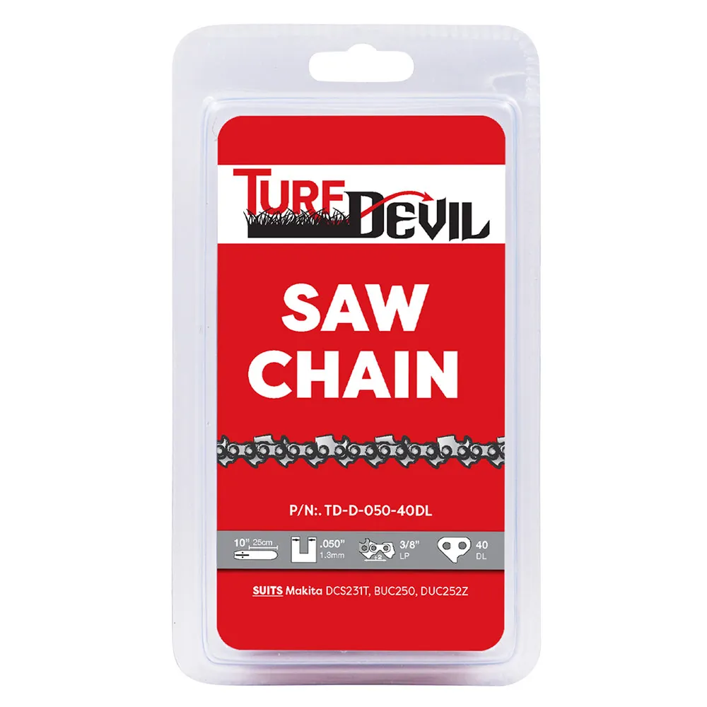 TURF DEVIL Chain Loop - 3/8LP .050 40DL TD-D-050-40DL
