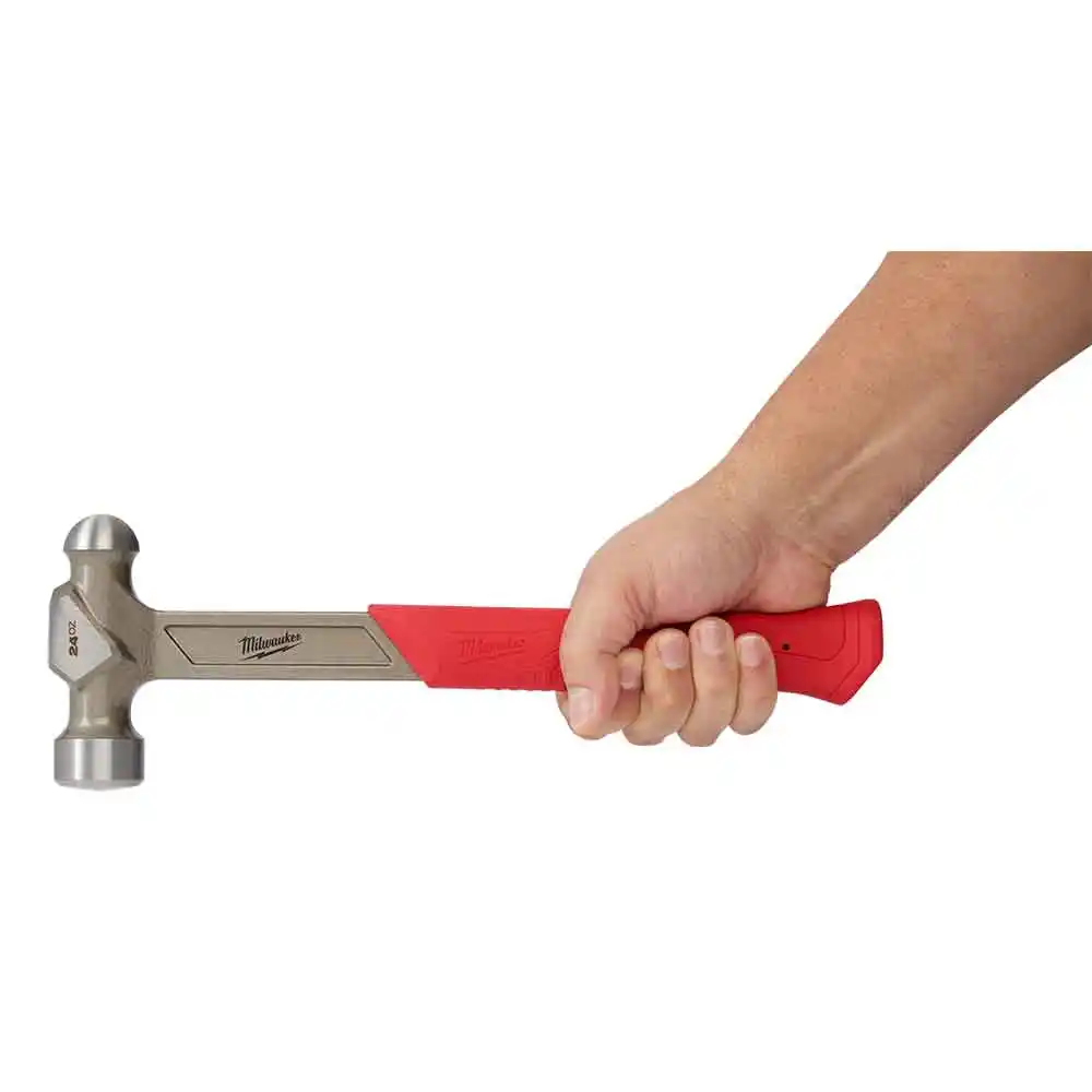 MILWAUKEE 24oz Steel Ball Peen Hammer 48229131