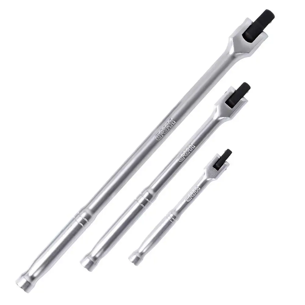 HRD 3 Piece Flex Handle Breaker Bar Set HMXVBBS3