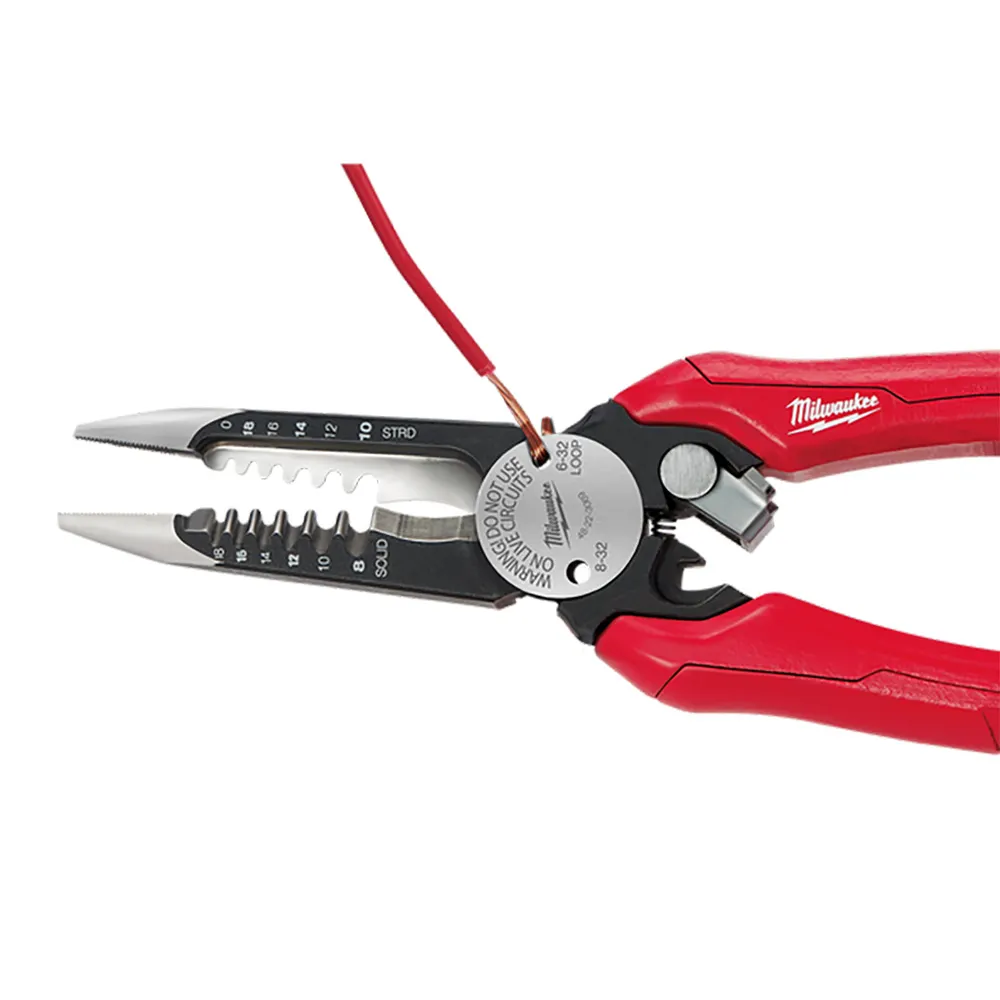 MILWAUKEE 8 18Awg Solid/ 10 20Awg Strand Stripper Wire Plier 48223079