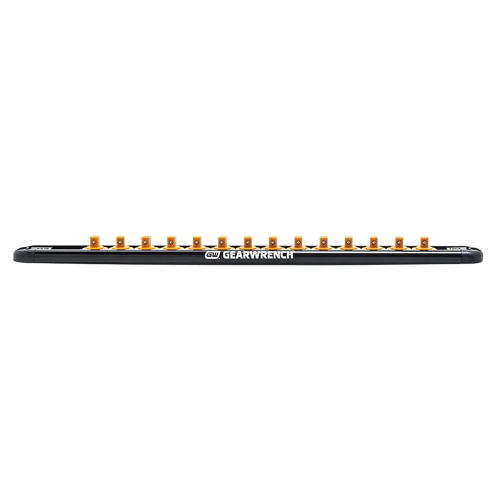GEARWRENCH 3/8inch Drive Magnetic Socket Rail Includes 14 Clips 83127