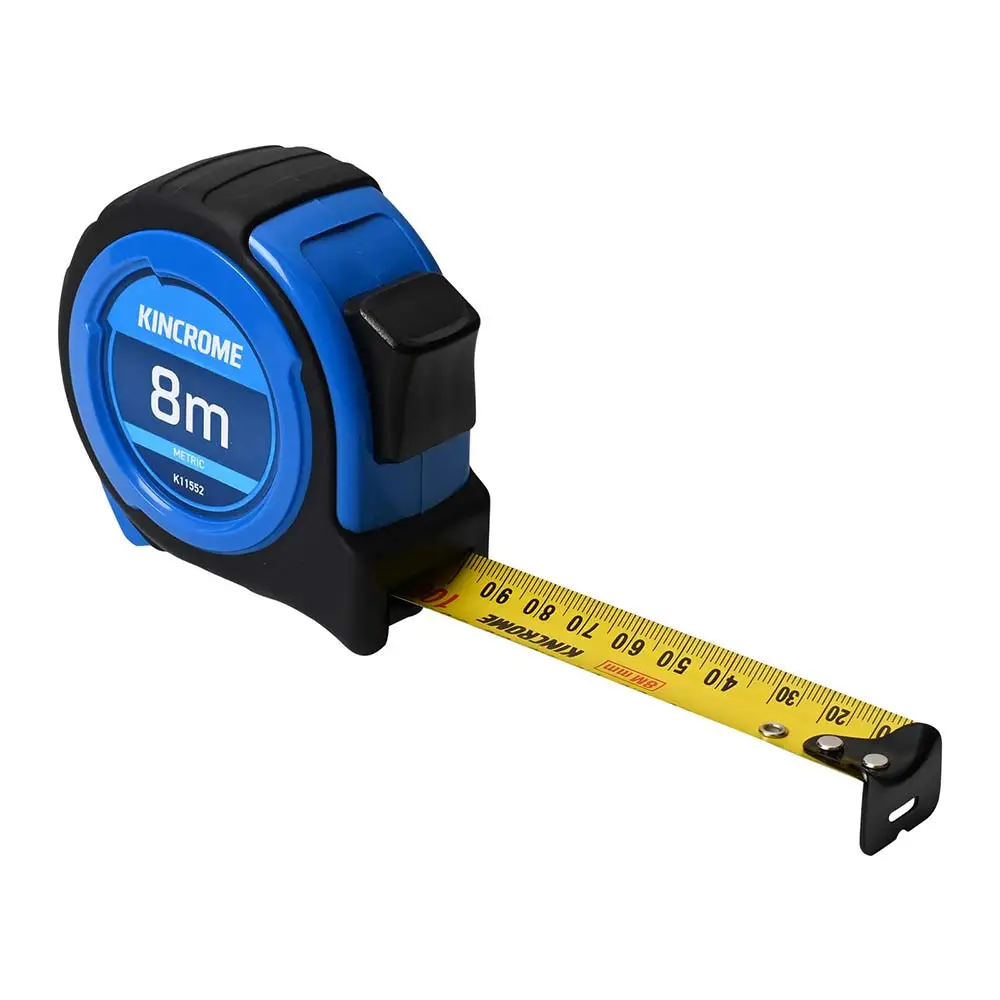 KINCROME 8m x 25mm Nylon Coated Tape Measure K11552