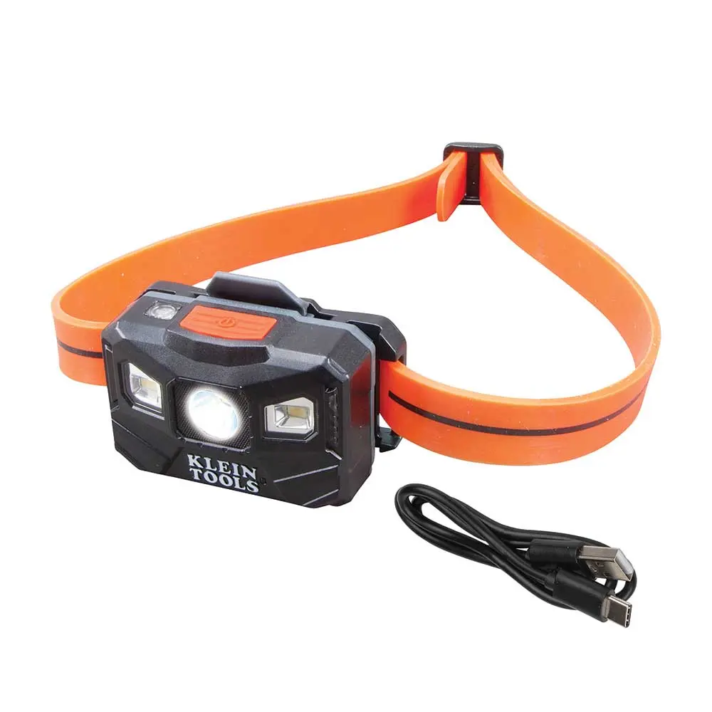KLEIN 400L Rechargeable Headlamp with Silicone Strap A-56064