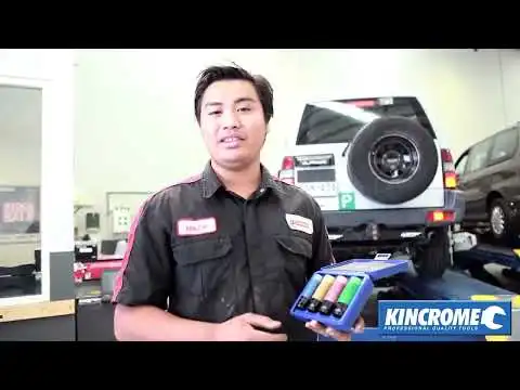 KINCROME 1/2Inch Drive Metric Wheel Nut Impact Socket Set - 4 Piece K2180