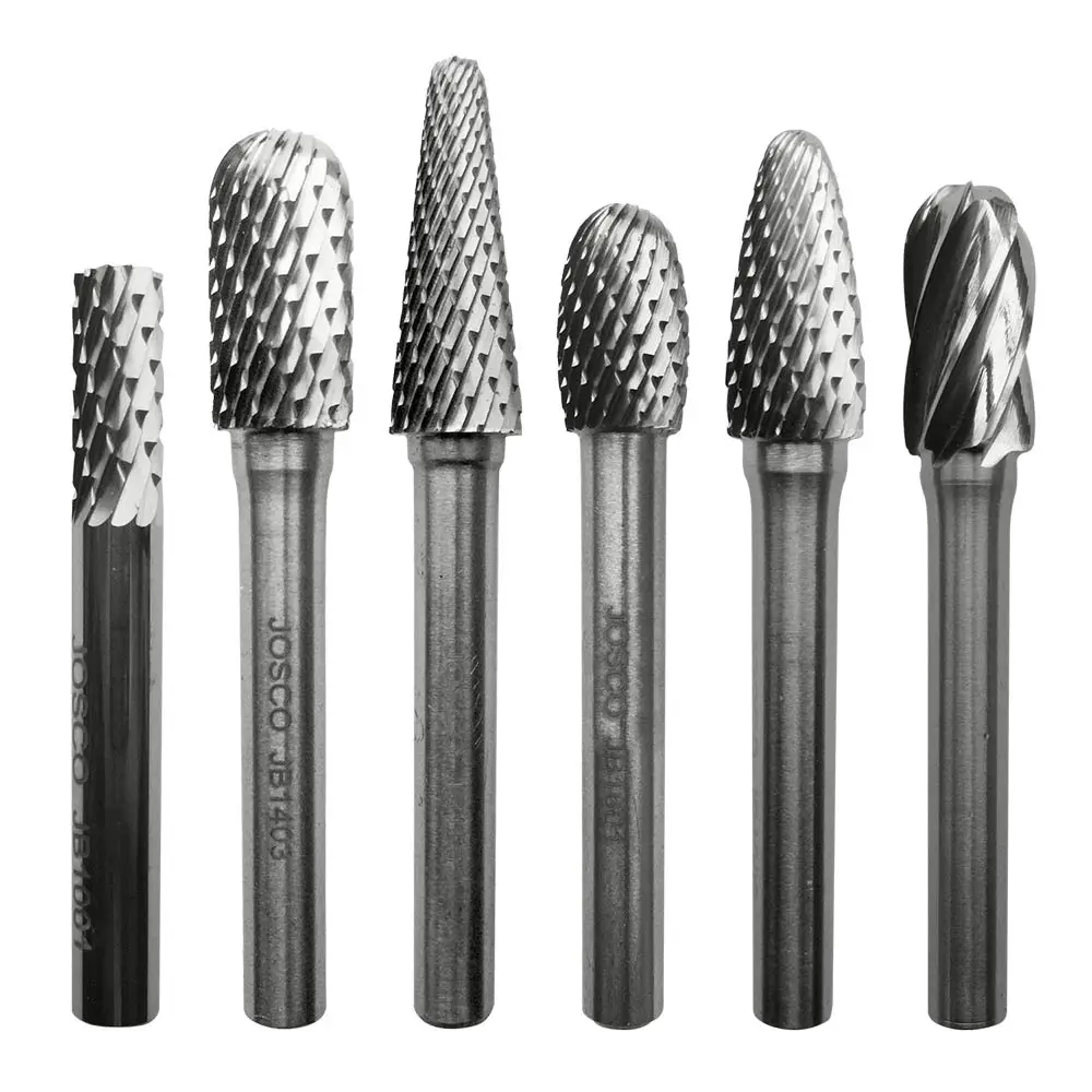 JOSCO Carbide Burr Kit - 6 Piece JBS6
