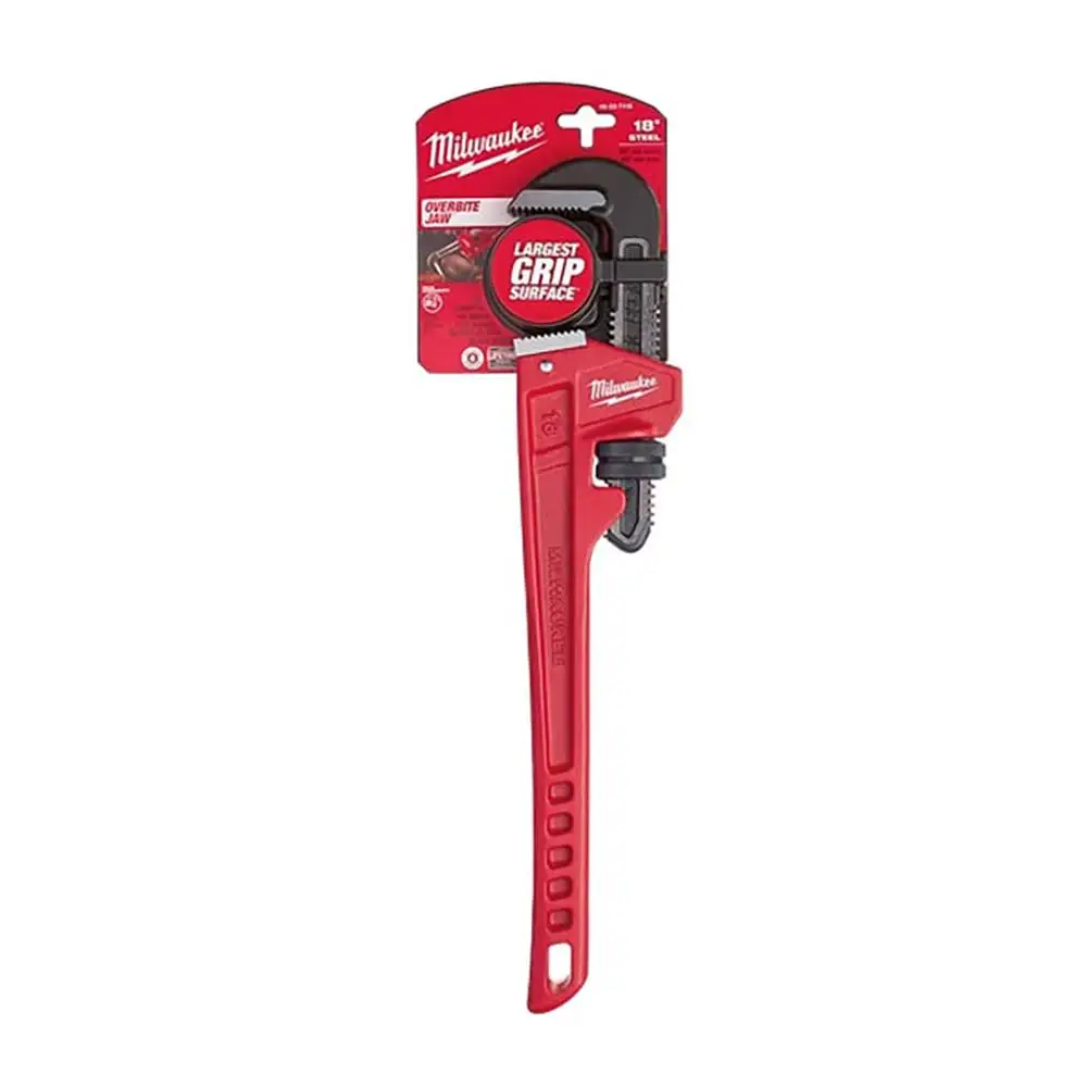 MILWAUKEE 457mm (18inch) Steel Pipe Wrench 48227118