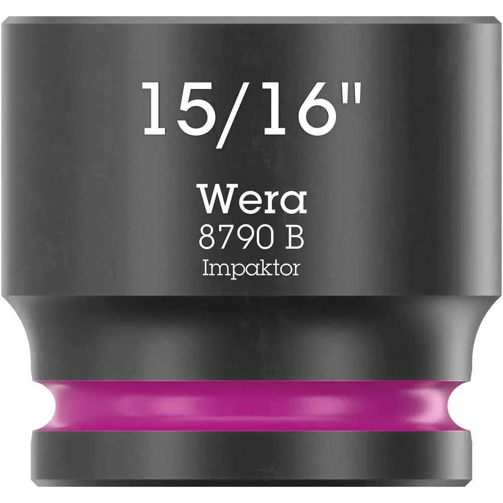 WERA 15/16 x 32mm 3/8inch Drive Impact Socket WER005525