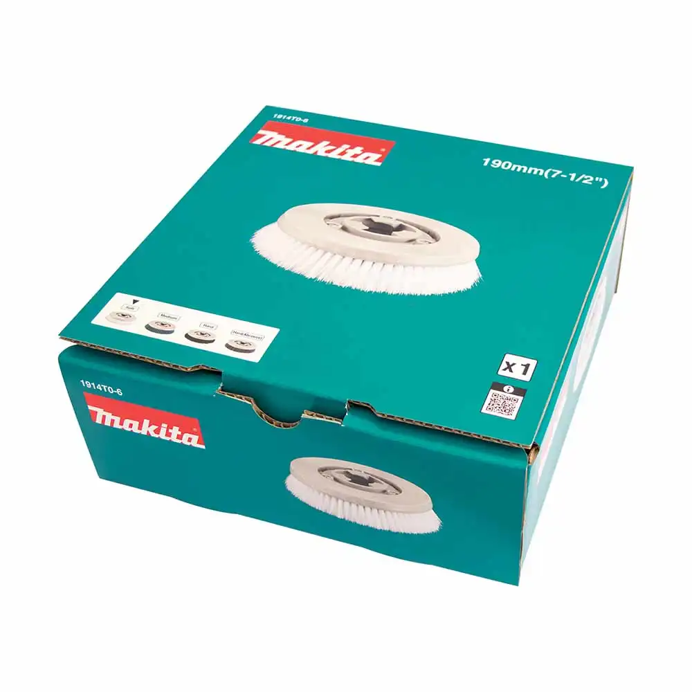 MAKITA 190mm White Soft Brush - PS001G  1914T0-6