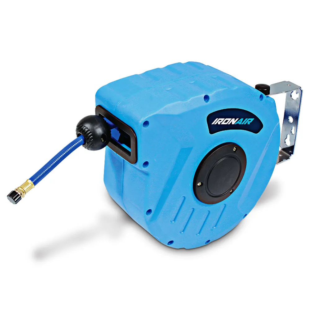 IRONAIR 8mm x 9M Retractable Air Hose Reel XIAHR9
