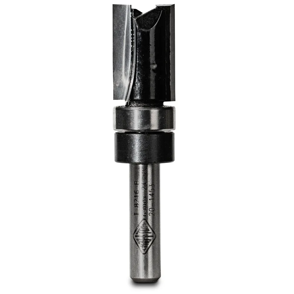 CARBITOOL Router Bit TCT Inverted Flush Trim 1/2inch -Diameter 1/4inch -Shank T 8216 B