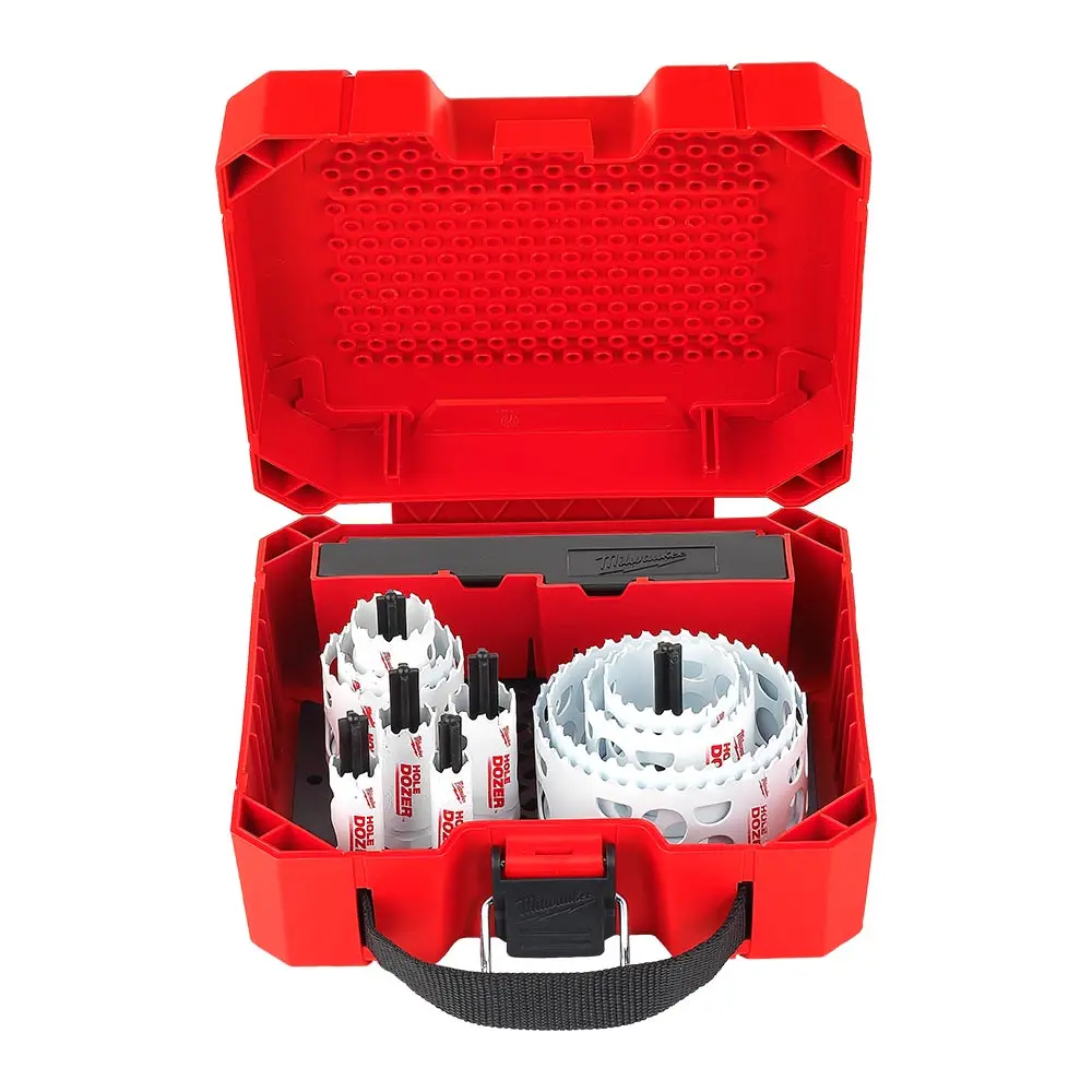 MILWAUKEE Hole Dozer Hole Saw Set For Carpenters - 14 Piece 49224153