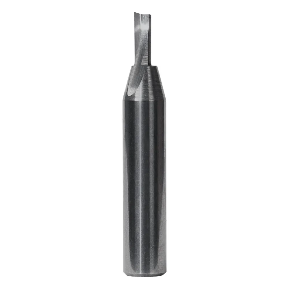 CARBITOOL 2.0mm TC Straight Single-Flute Router Bit for Wood - 1/4inch Shank T 202 MS