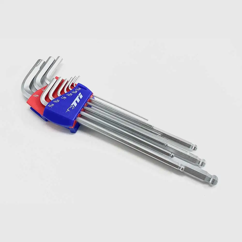 TTI 9 Piece ZEON AF Hex Key Set TRHKZAF9