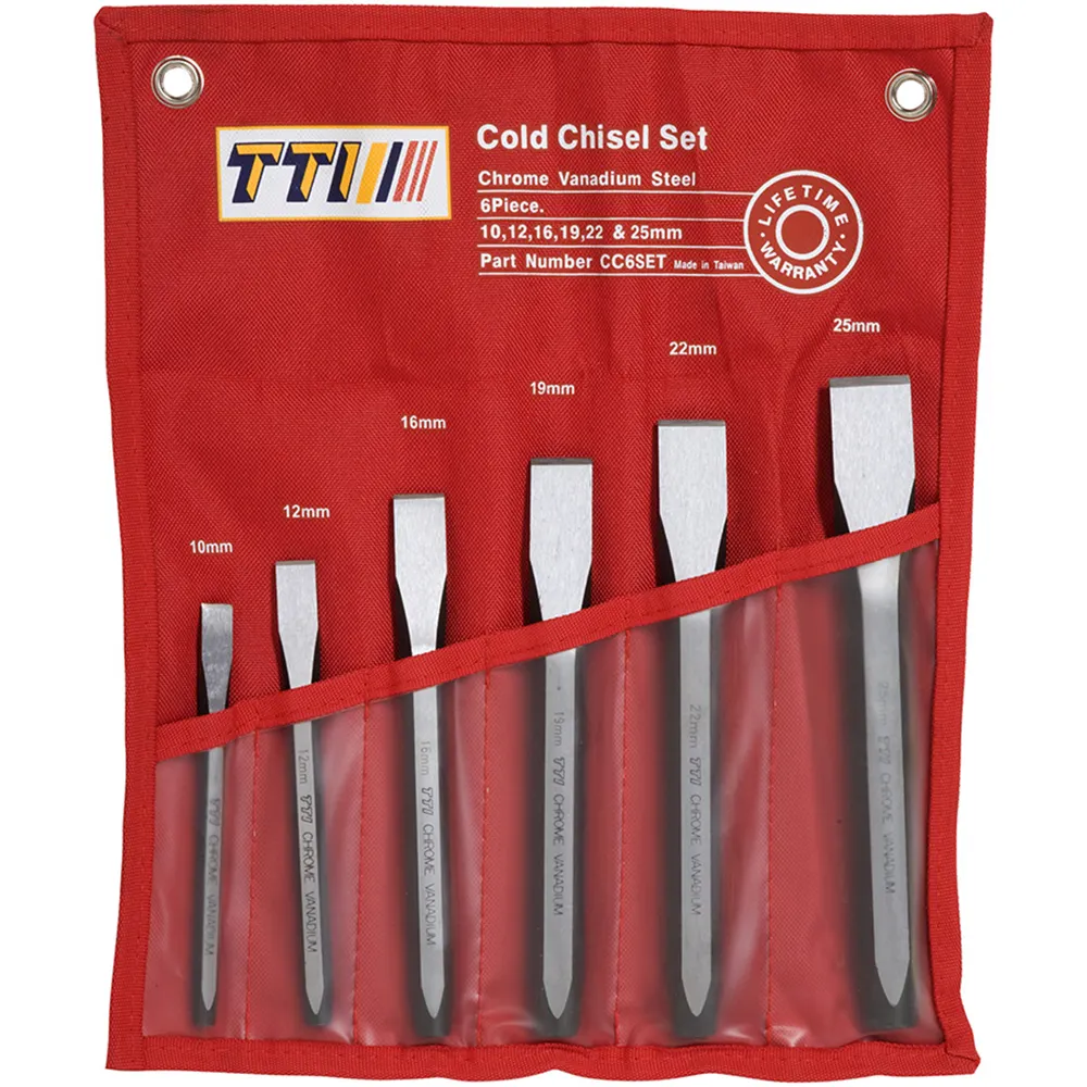 TTI 6 Piece Cold Chisel Set CC6SET