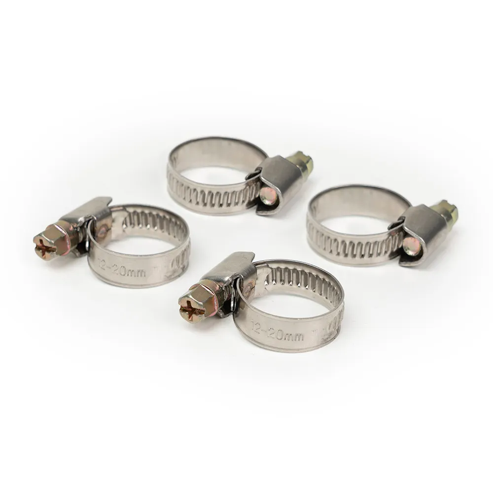 IRONAIR 12-20mm x 1/2inch Hose Clamp - 4 Pack 11522112502