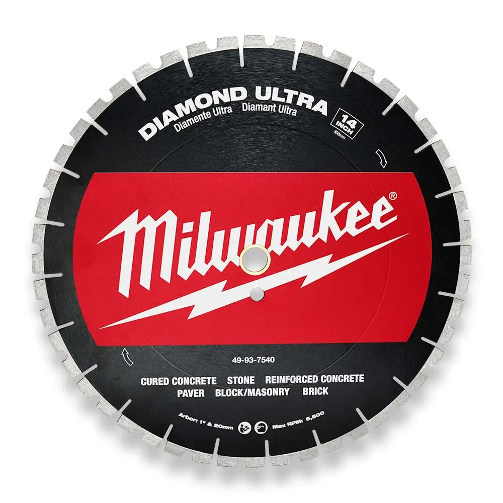 MILWAUKEE 350mm (14") Diamond Ultra Segmented Blade 49937540