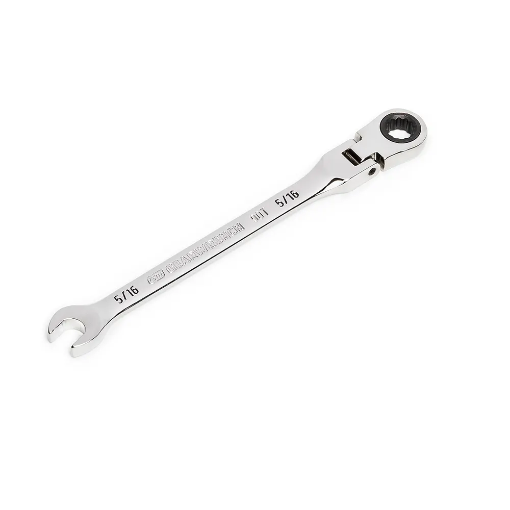 GEARWRENCH 5/16" 90T Flexhead Ratcheting Combination Wrench 86741
