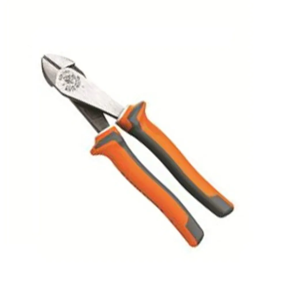 KLEIN Electrician's Insulated 2000 Series Diag. Cutting Pliers, Hi-Leverage