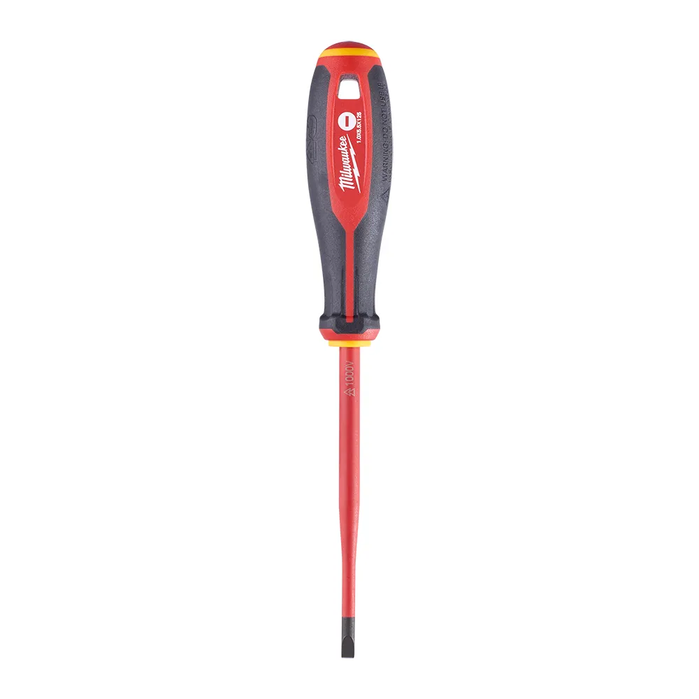 MILWAUKEE 1.0mm x 5.5mm x 125mm VDE Slotted Screwdriver 4932478716