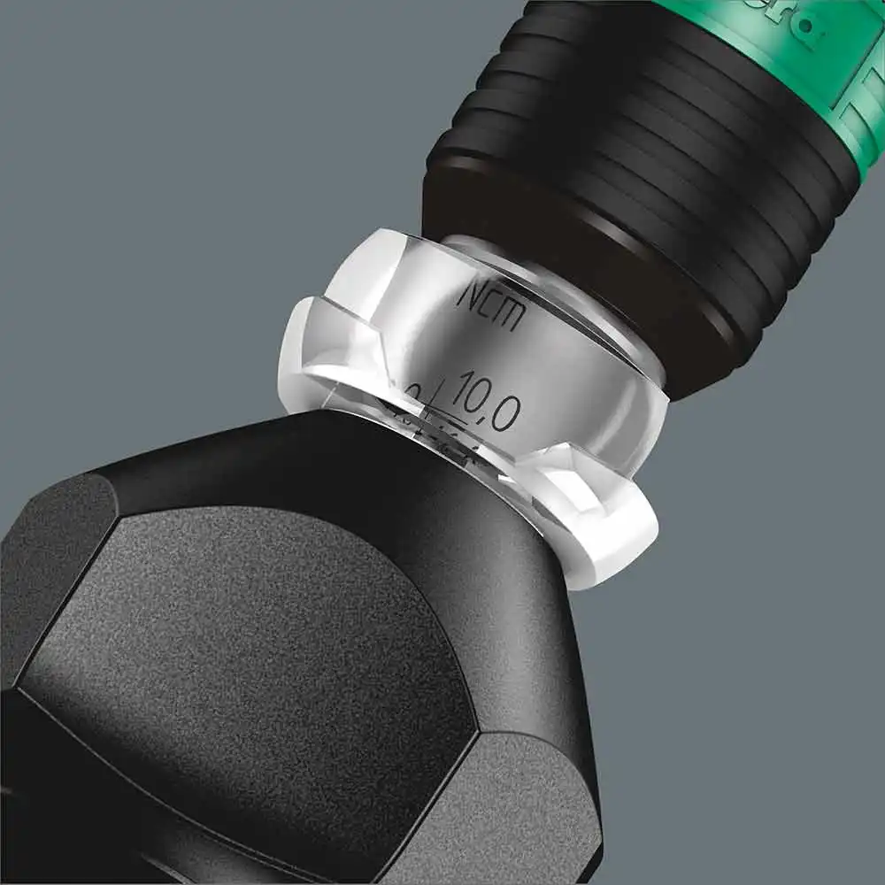 WERA Adjustable Torque Screwdriver (0.3-1.0 Nm) w/ Rapidaptor Quick-release Chuck WER074772
