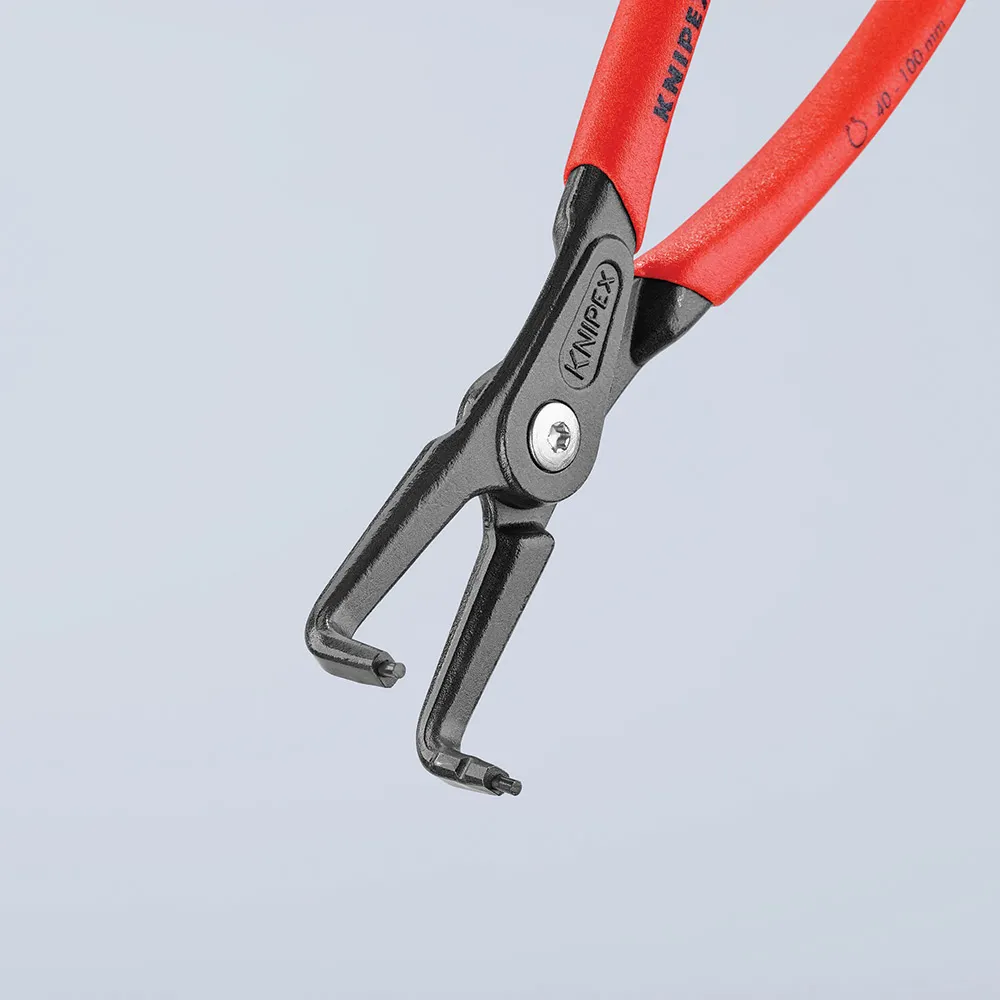 KNIPEX 210mm Precision Ext Circlip Bent 4921A31SB