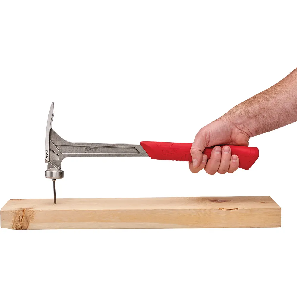 MILWAUKEE 17oz Smooth Face Framing Hammer 48229017A