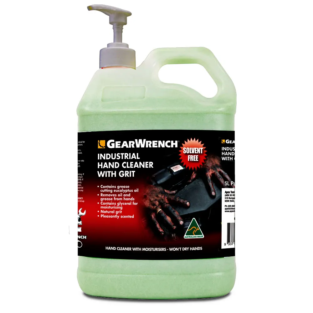 GEARWRENCH 5L Industrial Hand Cleaner Grit and Pump CHC500