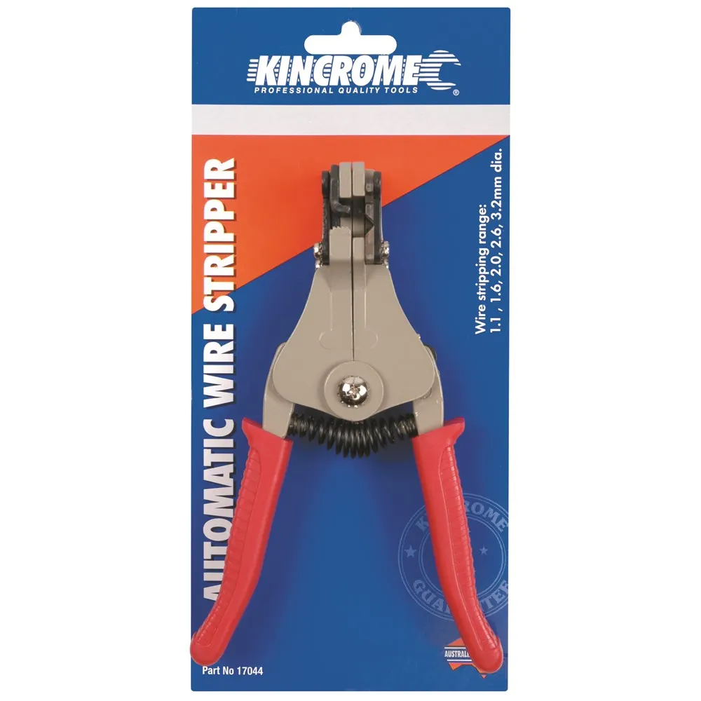 KINCROME Automatic Wire Stripper & Cutter 0.1-3.2mm 17044
