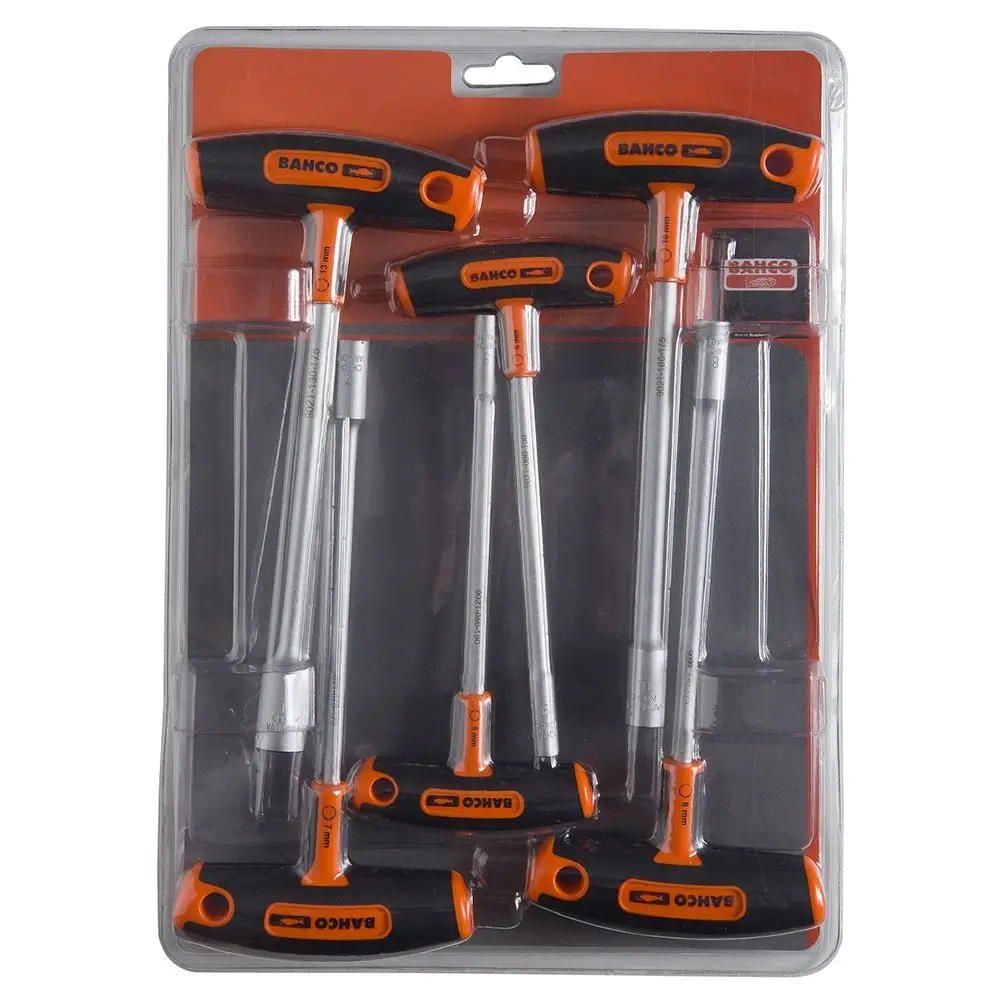 BAHCO 6 pce T-Handle Nut Driver Set