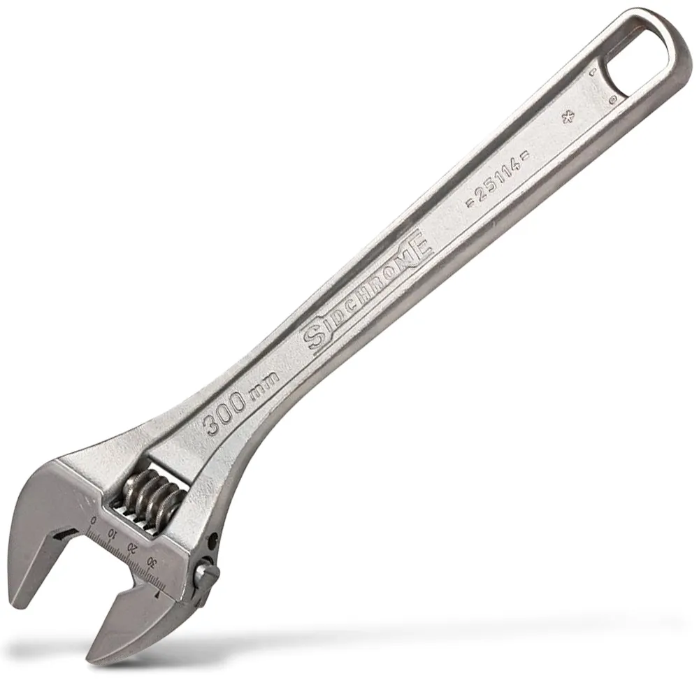 SIDCHROME 300mmPremium Chrome Plated Adjustable Wrench