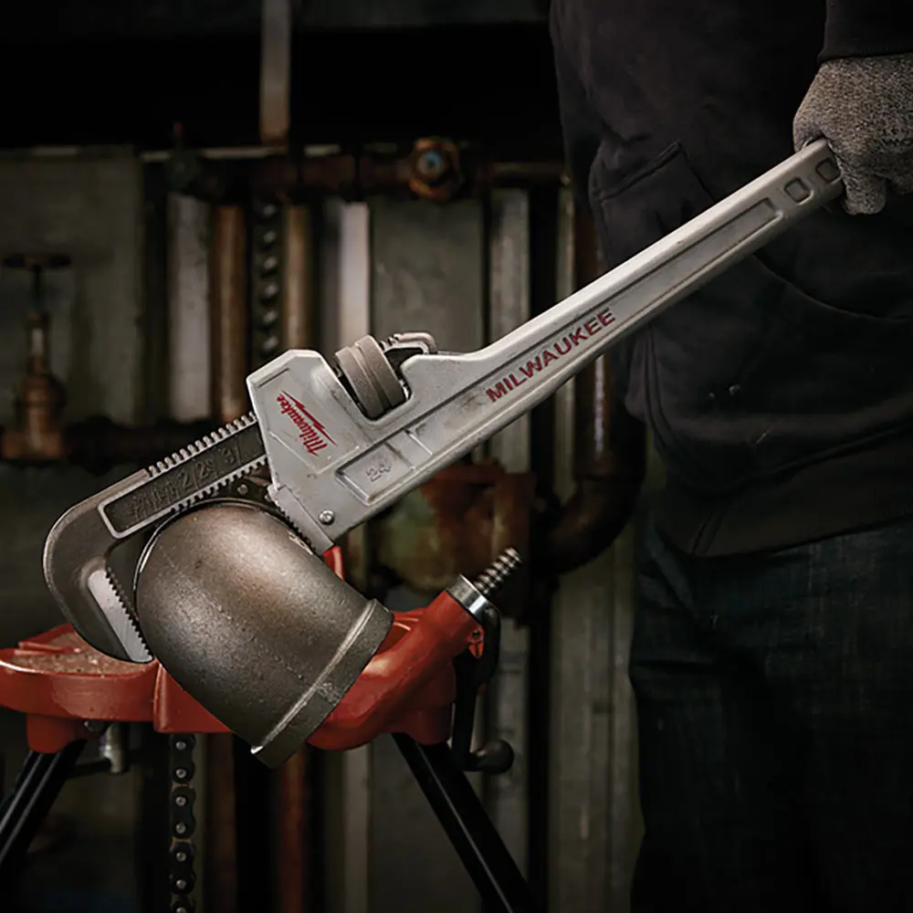MILWAUKEE 355mm/14inch Aluminium Pipe Wrench 48227214