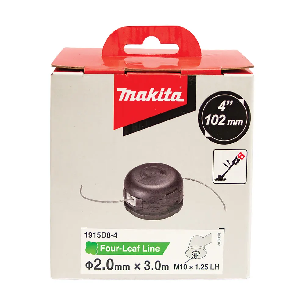 MAKITA M10 x 1.25lht 2mm x 3m Nylon Head Line Trimmer 1915D8-4