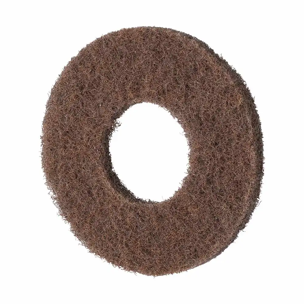 MAKITA 200mm Brown Floor Buffer Pad - PS001G 1914S8-3