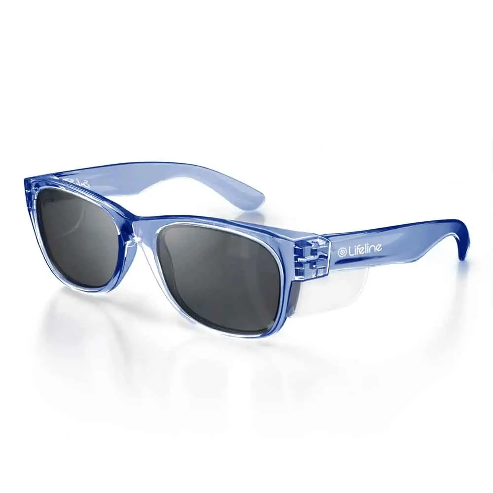 SAFESTYLE Classics Blue Frame UV400 Polarised Lens CBLP100
