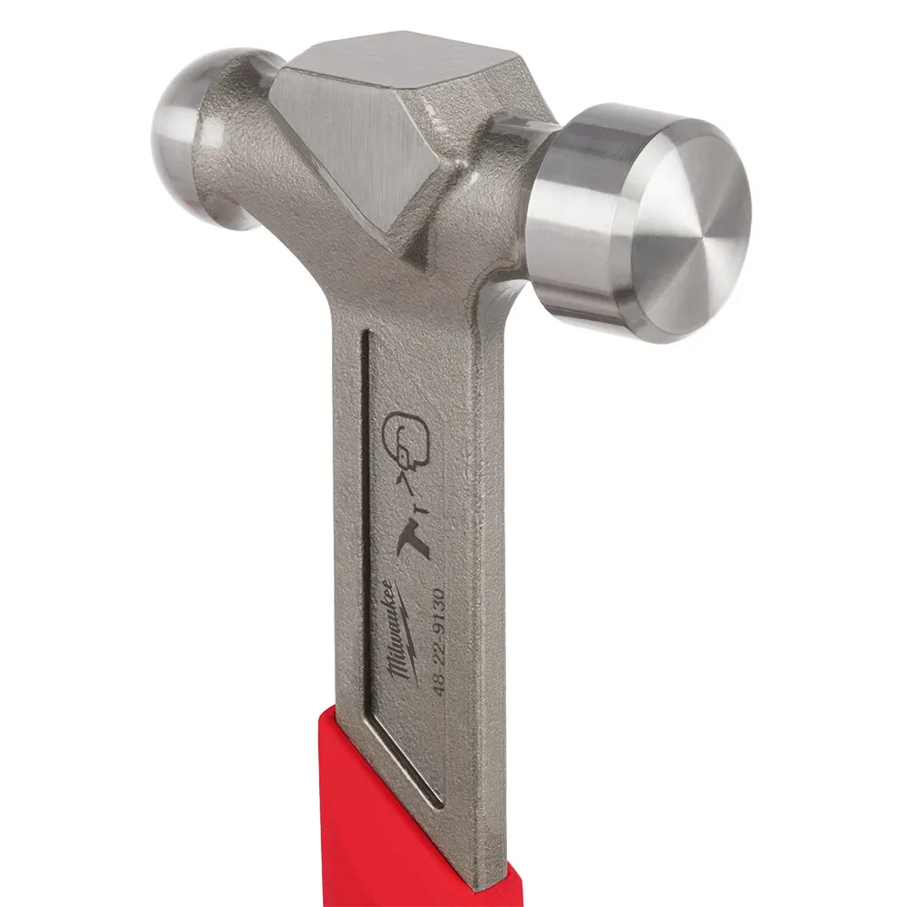 MILWAUKEE 16oz Steel Ball Peen Hammer 48229130