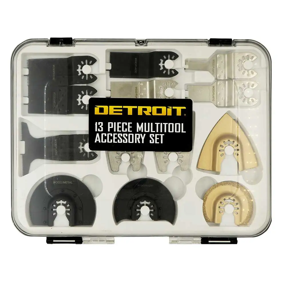 DETROIT 13 Piece General Purpose Blade Multitool Set DMTBS13
