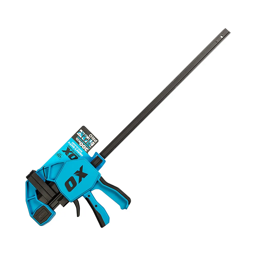 OX 300kg - 450mm Pro Heavy Duty Bar Clamp OX-P203545