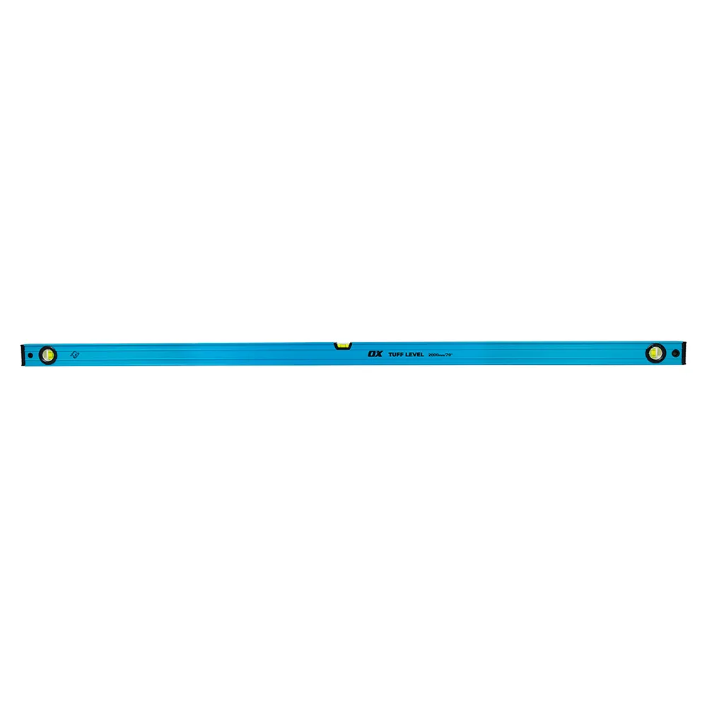 OX 79"/2000mm 3 Vials Pro Tuff Spirit Level OX-P503420