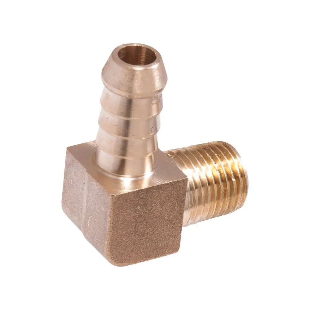 SONSBEEK Brass elbow 1/2inch Hose Barb - 1/2inch BSP Male Thread