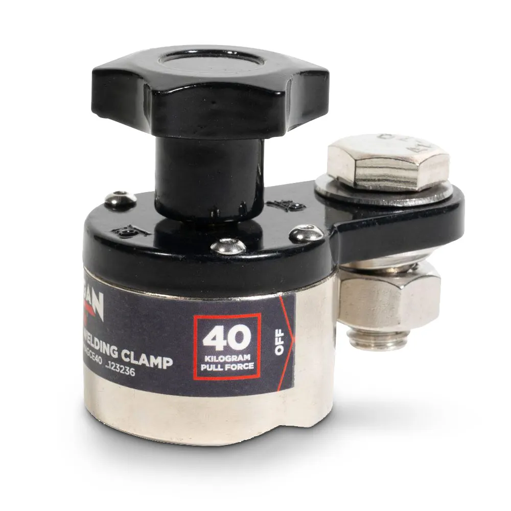 MICHIGAN 300a 40kgf Turn Release Earth Magnetic Welding ClampMMAGCEA40