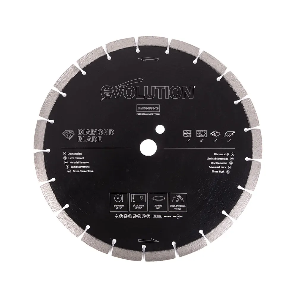 EVOLUTION General Purpose Diamond Blade 300mm D300SEGCS
