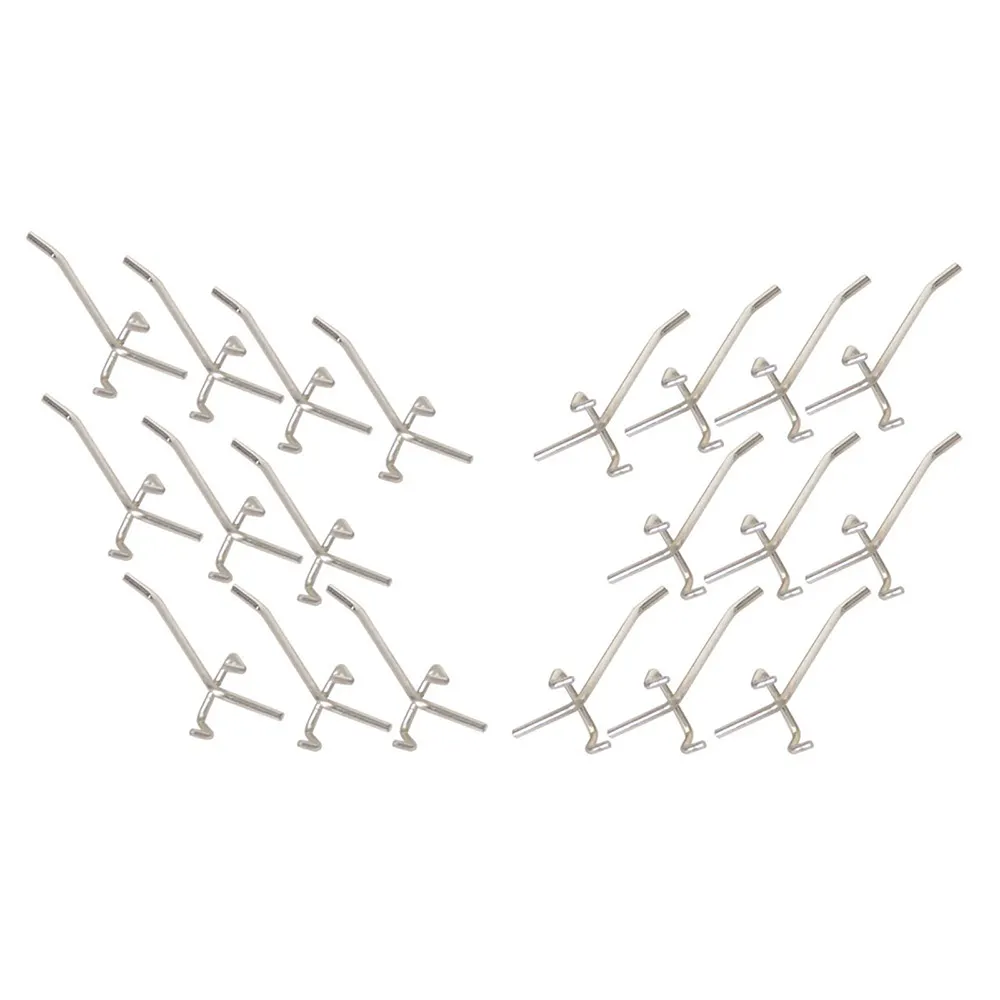 KINCROME Steel Hooks Suits Peg Boards K7048 - 20 Piece K7048-2