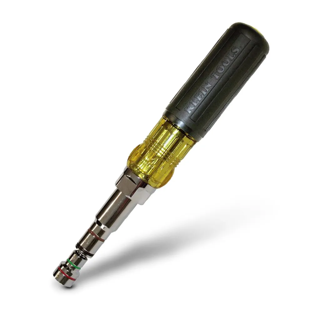 KLEIN 7-in-1 Multi-Bit Screwdriver / Nut Driver, Magnetic (Metric) A-32807MAGM