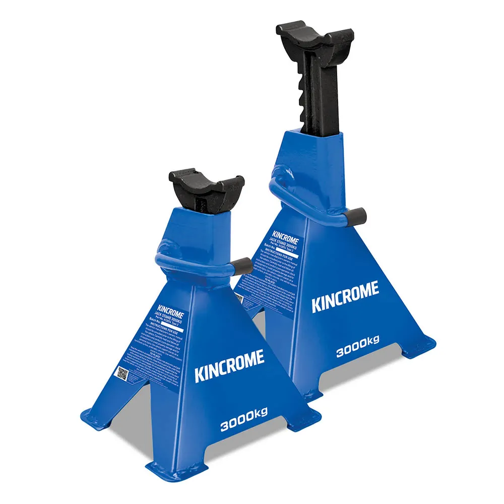 KINCROME 3000kg Axle Stands Ratchet Style Pair K12074
