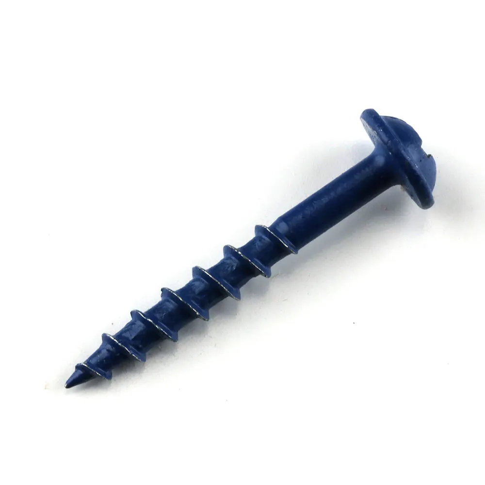 KREG Pocket Hole Screws Coarse Blue-Kote 32mm - 100 Piece KR-SMLC125B-100