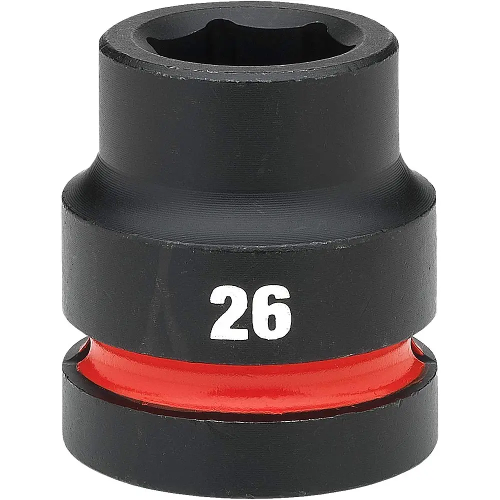 MILWAUKEE SHOCKWAVE 1inch Drive 26mm Standard 6 Point Impact Socket 49666591
